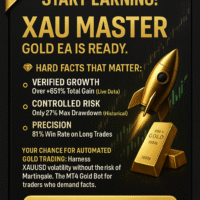 XAU MASTER MT4 Gold EA 3 Month